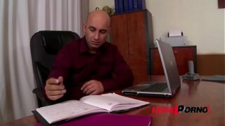 Boss Fucks His Two Secretaries Kyra Hot & Patty Michova At The Office GP108