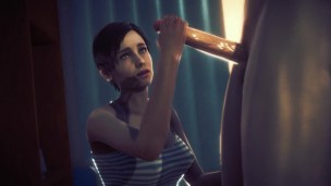 Metro Exodus – Anna blowjob and sex – 3D Porn